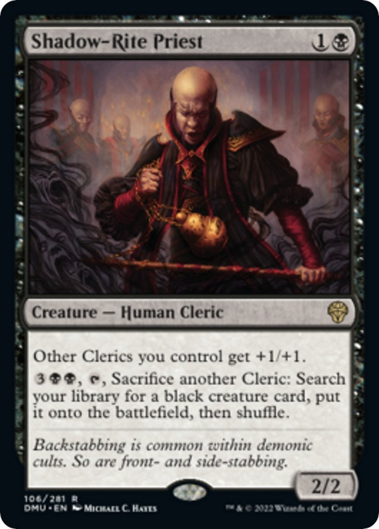 Image for Shadow-Rite Priest (Dominaria United) (106) - Magic: The Gathering