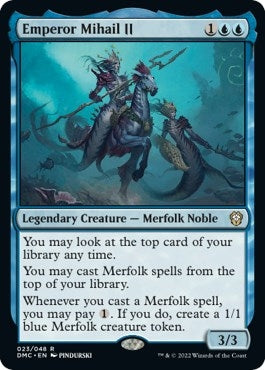 Image for Emperor Mihail II (Commander: Dominaria United) (23) - Magic: The Gathering