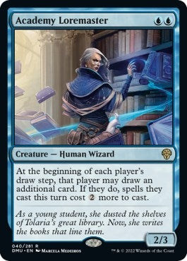 Image for Academy Loremaster (Dominaria United) (40) - Magic: The Gathering