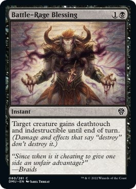Image for Battle-Rage Blessing (Dominaria United) (80) - Magic: The Gathering