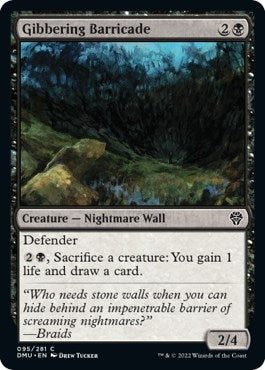 Image for Gibbering Barricade (Dominaria United) (95) - Magic: The Gathering
