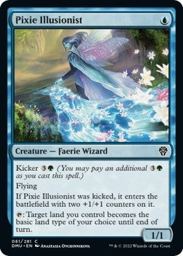 Image for Pixie Illusionist (Dominaria United) (61) - Magic: The Gathering