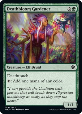 Image for Deathbloom Gardener (Dominaria United) (159) - Magic: The Gathering