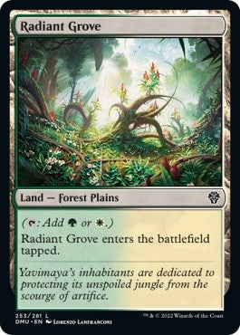 Image for Radiant Grove (Dominaria United) (253) - Magic: The Gathering