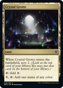Image for Crystal Grotto (Dominaria United) (246) - Magic: The Gathering