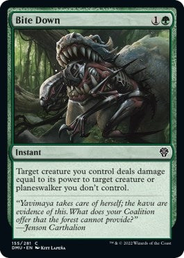 Image for Bite Down (Dominaria United) (155) - Magic: The Gathering