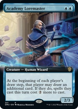 Image for Academy Loremaster (Extended Art) (Dominaria United) (391) - Magic: The Gathering