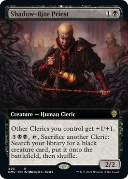 Image for Shadow-Rite Priest (Extended Art) (Dominaria United) (403) - Magic: The Gathering