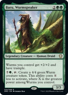 Image for Baru, Wurmspeaker (Commander: Dominaria United) (26) - Magic: The Gathering