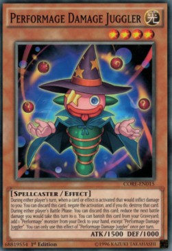 Performage Damage Juggler - Clash of Rebellions (Common) [CORE-015]
