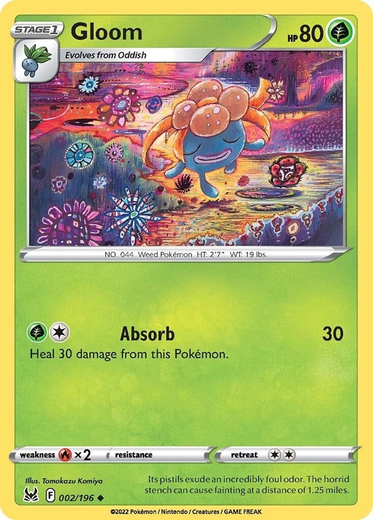 Image for Gloom (SWSH11: Lost Origin) (002/196) - Pokemon