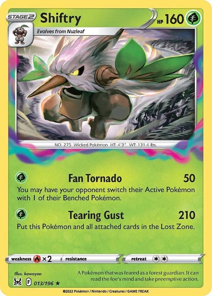 Image for Shiftry (SWSH11: Lost Origin) (013/196) - Pokemon