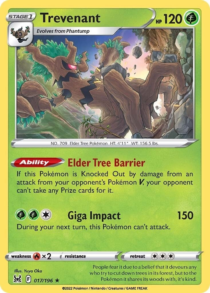 Image for Trevenant (SWSH11: Lost Origin) (017/196) - Pokemon