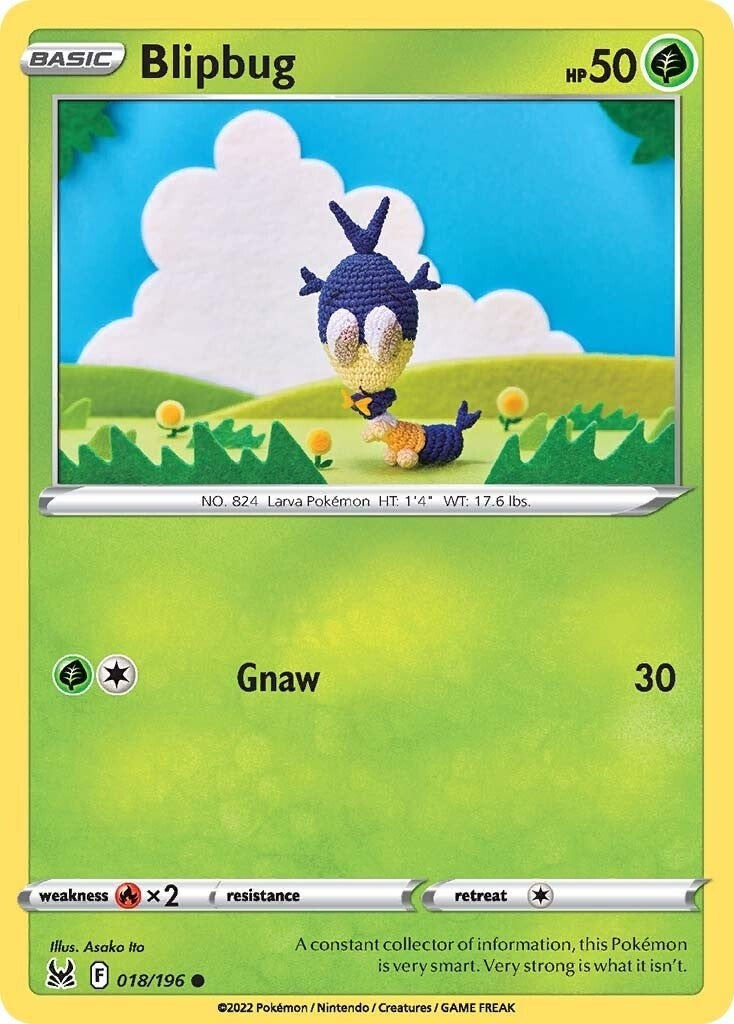 Image for Blipbug (SWSH11: Lost Origin) (018/196) - Pokemon