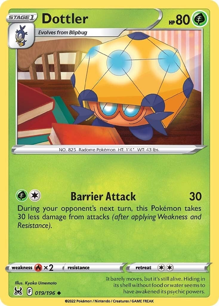 Image for Dottler (SWSH11: Lost Origin) (019/196) - Pokemon