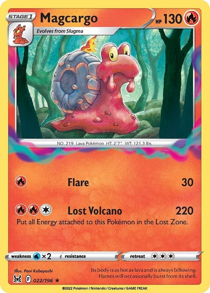 Image for Magcargo (SWSH11: Lost Origin) (022/196) - Pokemon
