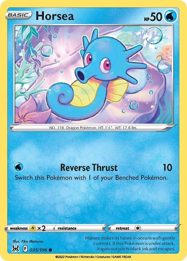 Image for Horsea (SWSH11: Lost Origin) (035/196) - Pokemon