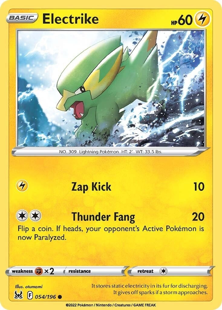 Image for Electrike (SWSH11: Lost Origin) (054/196) - Pokemon
