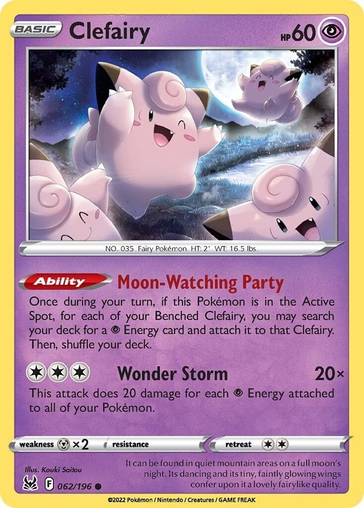Image for Clefairy (SWSH11: Lost Origin) (062/196) - Pokemon