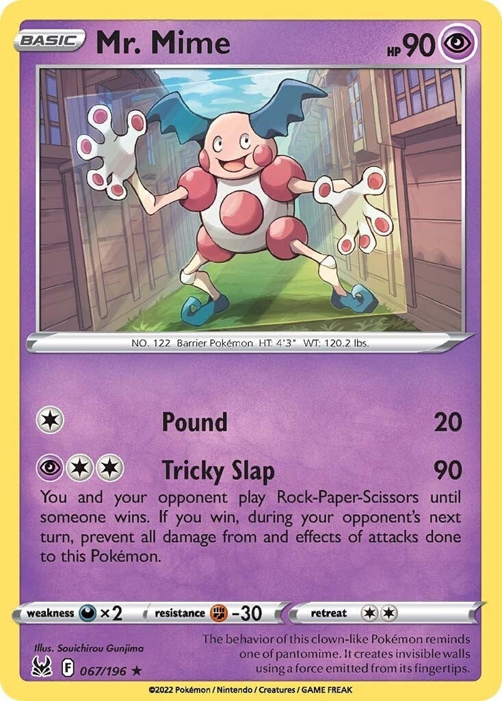 Image for Mr. Mime (SWSH11: Lost Origin) (067/196) - Pokemon