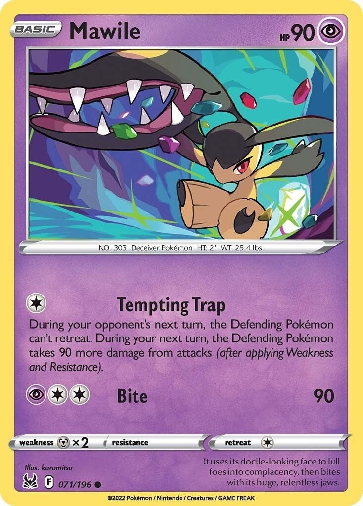 Image for Mawile (SWSH11: Lost Origin) (071/196) - Pokemon