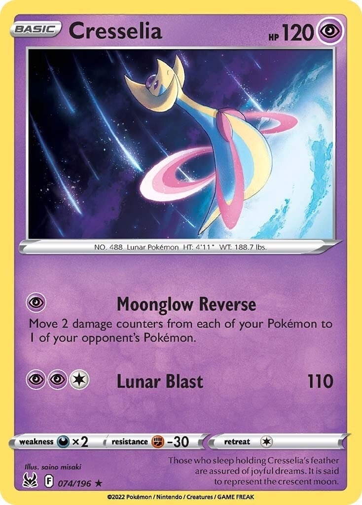 Image for Cresselia (SWSH11: Lost Origin) (074/196) - Pokemon