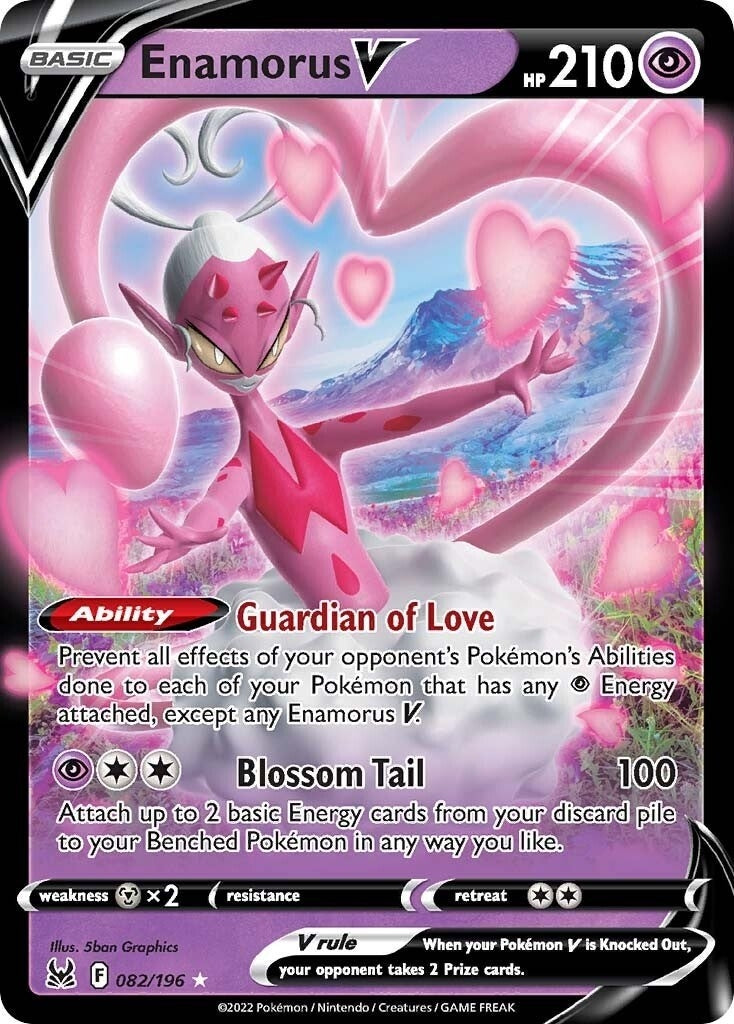 Image for Enamorus V (SWSH11: Lost Origin) (082/196) - Pokemon