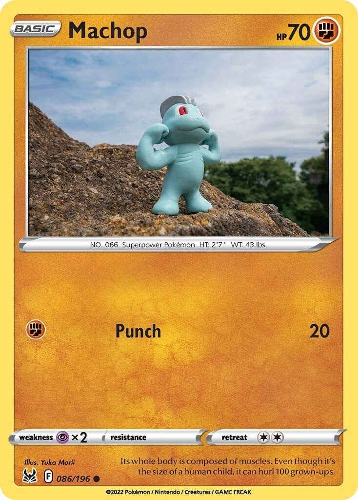 Image for Machop (SWSH11: Lost Origin) (086/196) - Pokemon