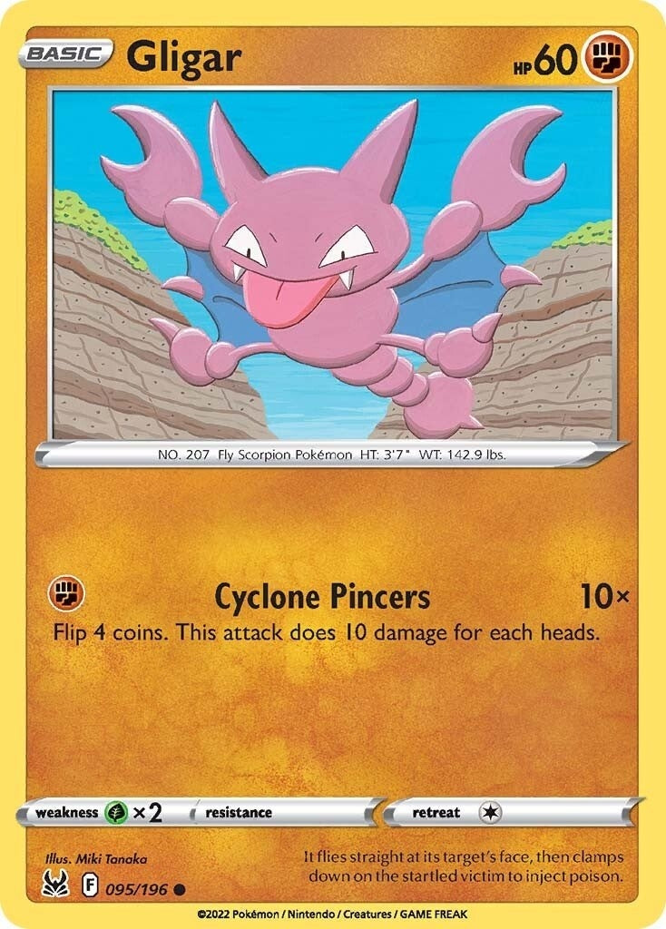 Image for Gligar (SWSH11: Lost Origin) (095/196) - Pokemon