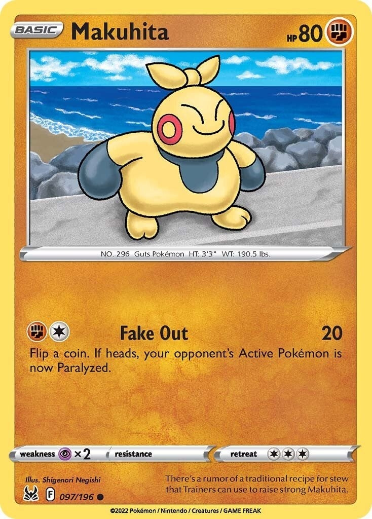 Image for Makuhita (SWSH11: Lost Origin) (097/196) - Pokemon