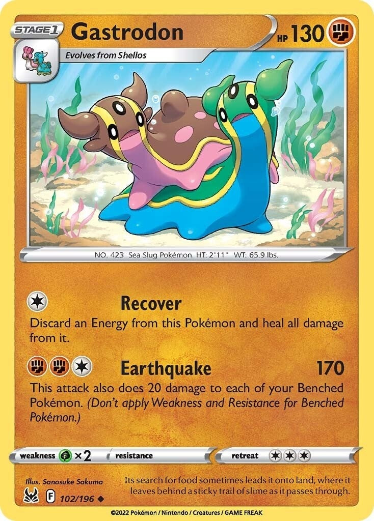 Image for Gastrodon (SWSH11: Lost Origin) (102/196) - Pokemon