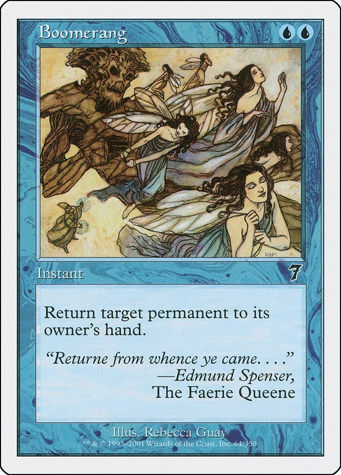 Image for Boomerang (7th Edition) (64) - Magic: The Gathering