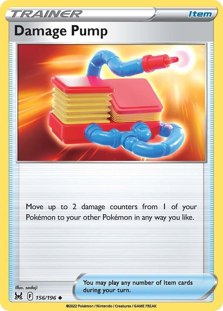 Image for Damage Pump (SWSH11: Lost Origin) (156/196) - Pokemon
