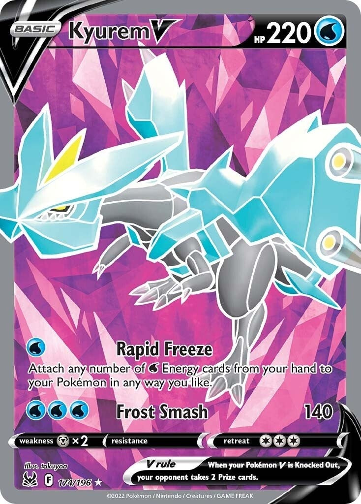 Image for Kyurem V (Full Art) (SWSH11: Lost Origin) (174/196) - Pokemon