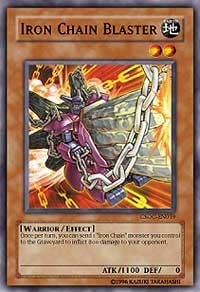 Image for Iron Chain Blaster (Crossroads of Chaos) (CSOC-EN019) - YuGiOh