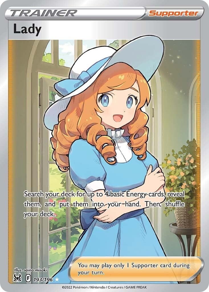 Image for Lady (Full Art) (SWSH11: Lost Origin) (193/196) - Pokemon