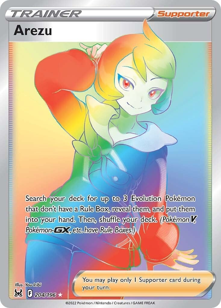 Image for Arezu (Secret) (SWSH11: Lost Origin) (204/196) - Pokemon