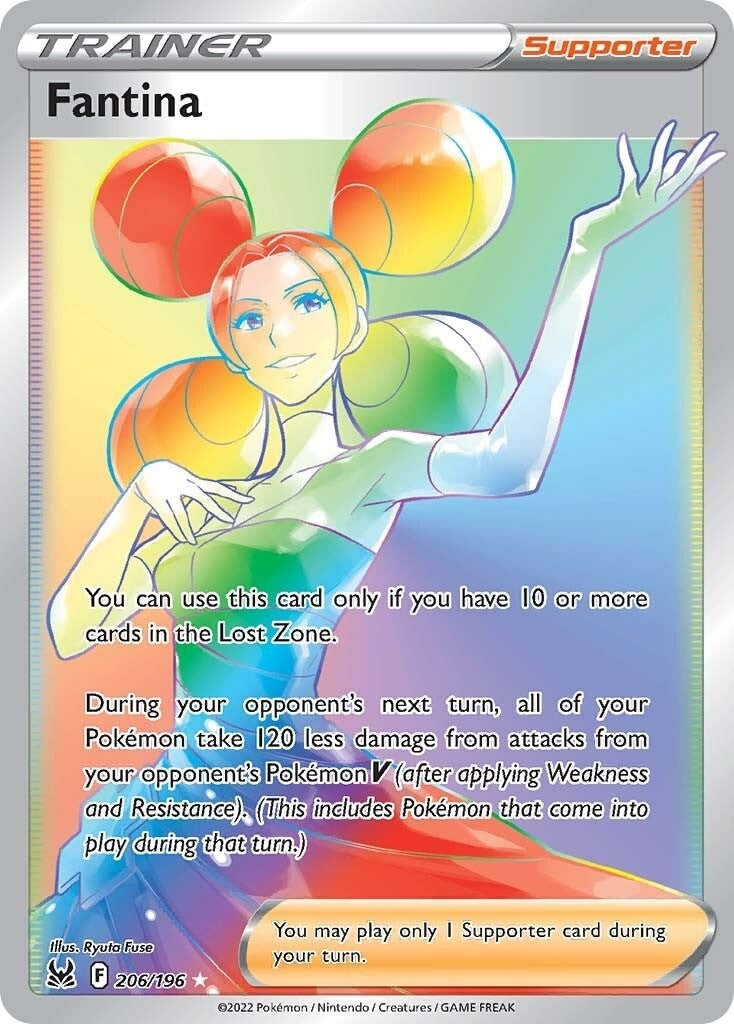 Image for Fantina (Secret) (SWSH11: Lost Origin) (206/196) - Pokemon