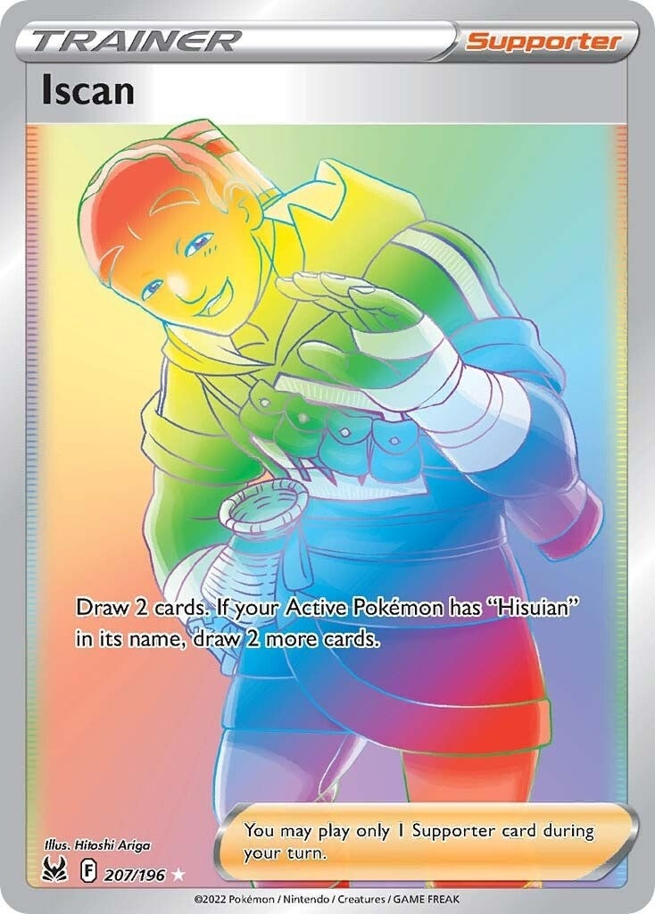 Image for Iscan (Secret) (SWSH11: Lost Origin) (207/196) - Pokemon
