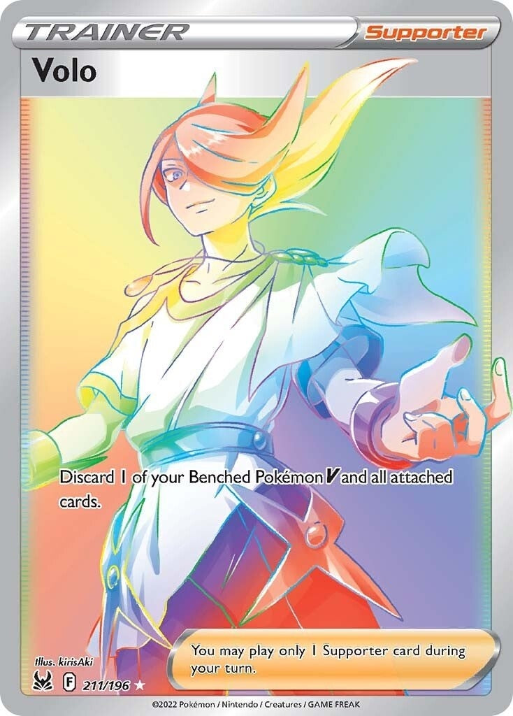 Image for Volo (Secret) (SWSH11: Lost Origin) (211/196) - Pokemon