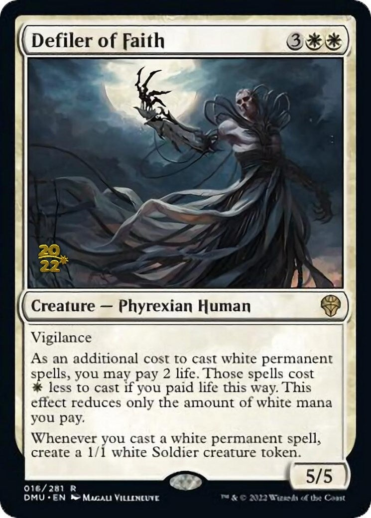 Image for Defiler of Faith (Prerelease Cards) (16) - Magic: The Gathering