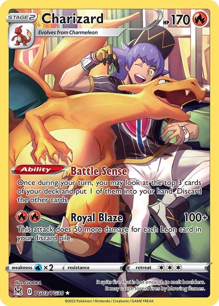 Image for Charizard (SWSH11: Lost Origin Trainer Gallery) (TG03/TG30) - Pokemon
