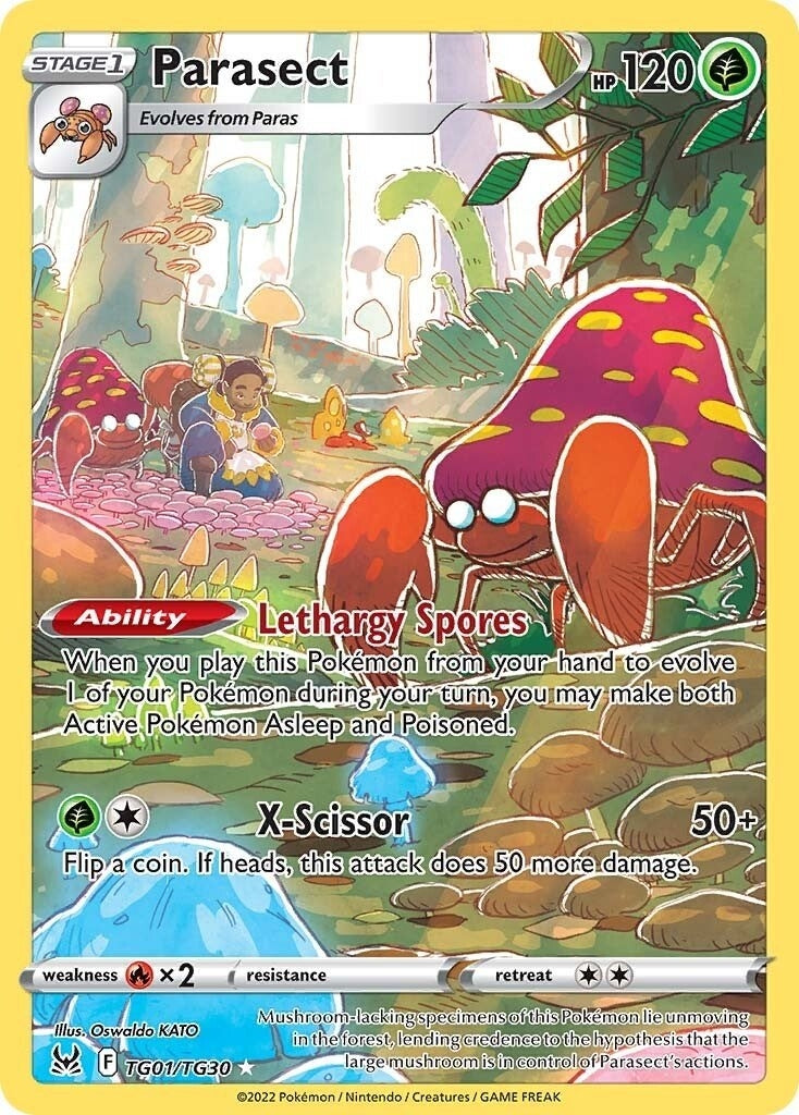 Image for Parasect (SWSH11: Lost Origin Trainer Gallery) (TG01/TG30) - Pokemon