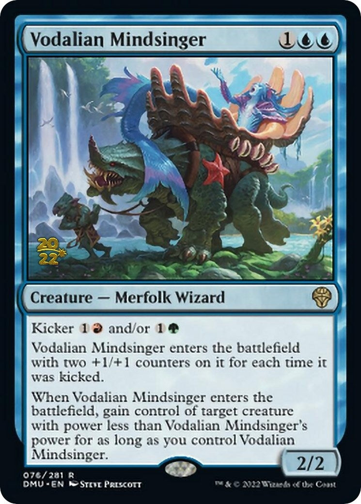 Image for Vodalian Mindsinger (Prerelease Cards) (76) - Magic: The Gathering