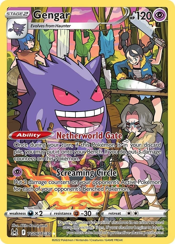Image for Gengar (SWSH11: Lost Origin Trainer Gallery) (TG06/TG30) - Pokemon