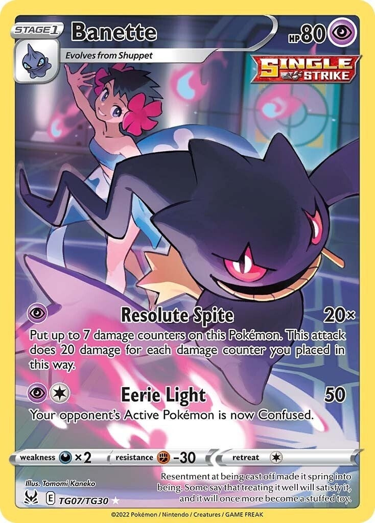 Image for Banette (SWSH11: Lost Origin Trainer Gallery) (TG07/TG30) - Pokemon