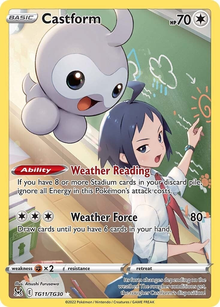 Image for Castform (SWSH11: Lost Origin Trainer Gallery) (TG11/TG30) - Pokemon
