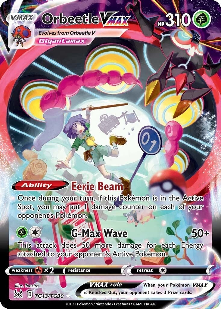 Image for Orbeetle VMAX (SWSH11: Lost Origin Trainer Gallery) (TG13/TG30) - Pokemon