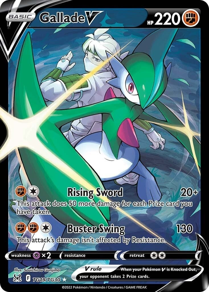 Image for Gallade V (SWSH11: Lost Origin Trainer Gallery) (TG19/TG30) - Pokemon