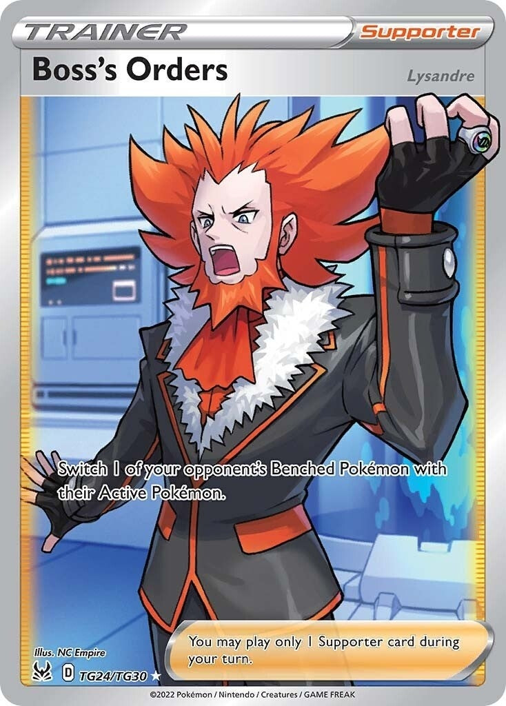 Image for Boss's Orders (SWSH11: Lost Origin Trainer Gallery) (TG24/TG30) - Pokemon